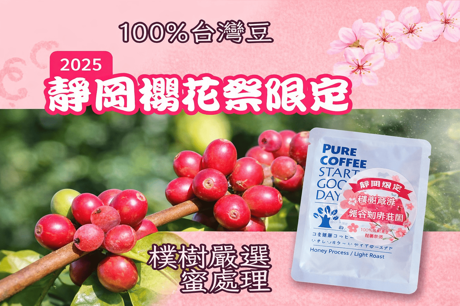 📢📢我們出國比賽了！樸樹咖啡要去日本靜岡參加4月登場的櫻花祭啦！