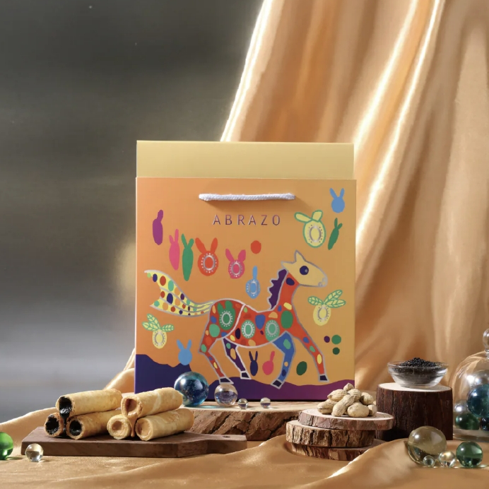 捷運南港展覽館庇護工場 奔向好運 包餡蛋捲禮盒