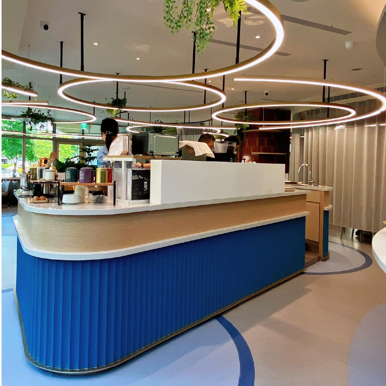 企業內部環境或食品以及用品