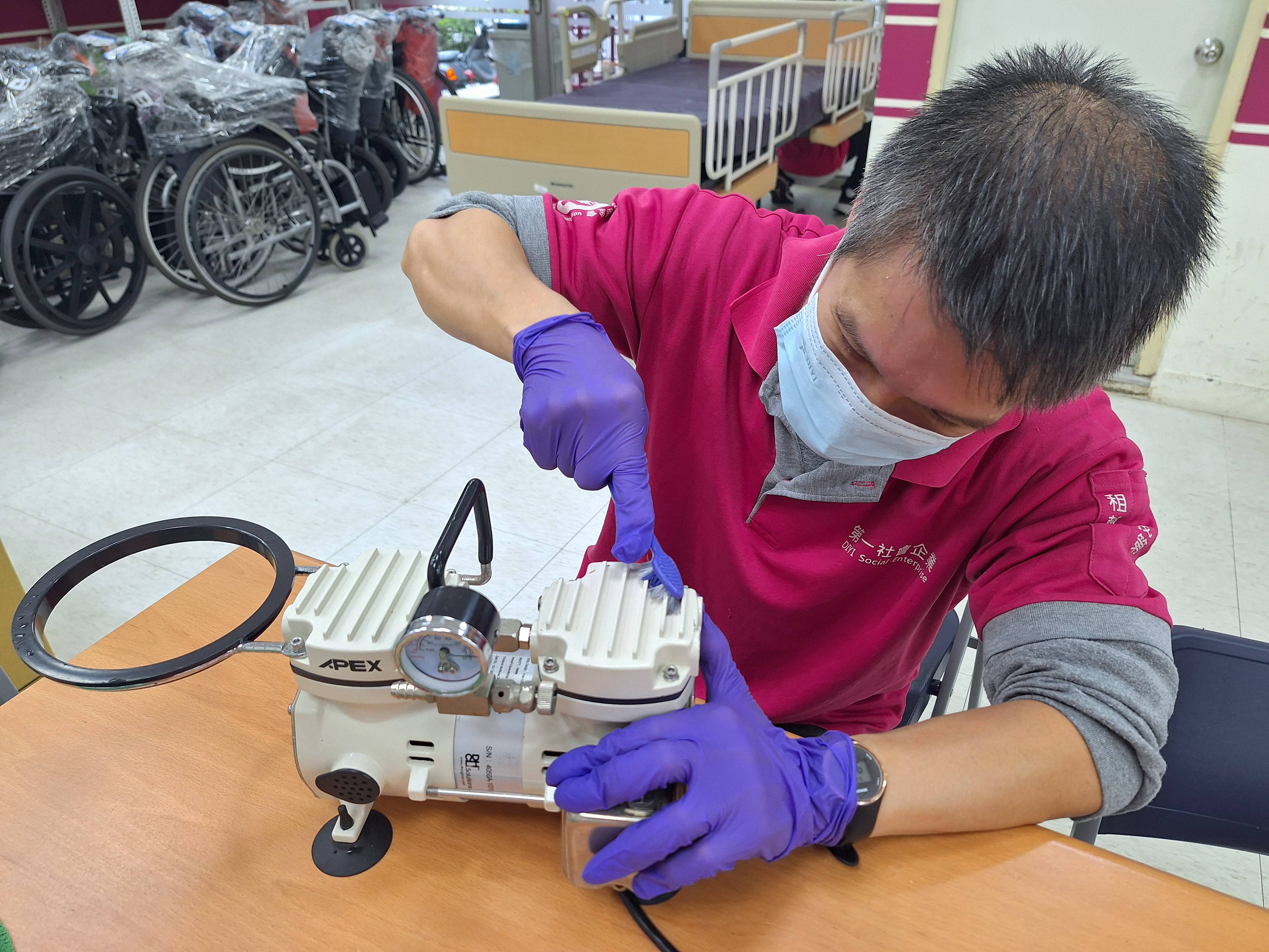 第一輔具庇護工場 輔具租售清潔介紹