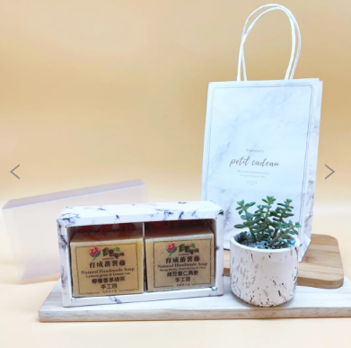 天然手工皂禮盒-２入組