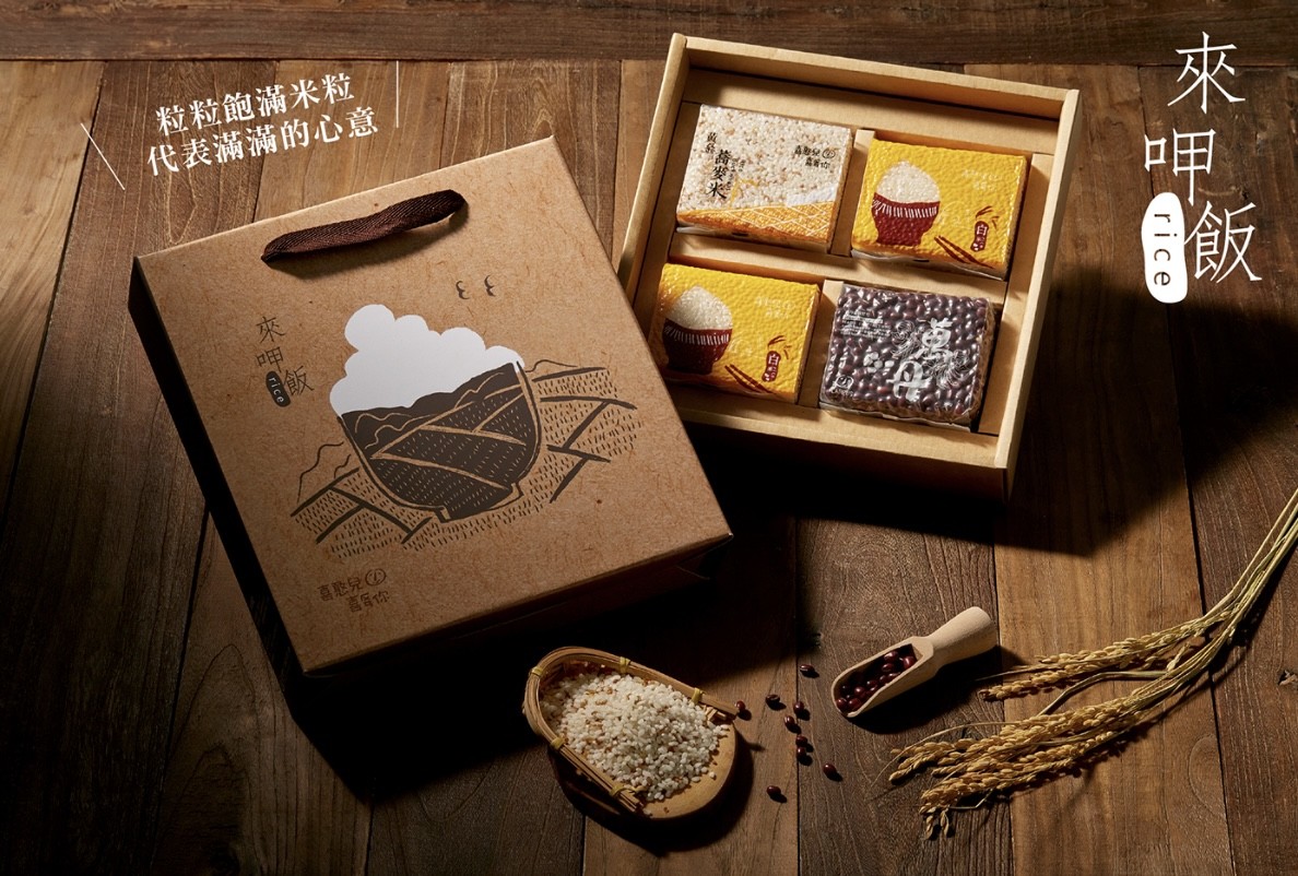 黃金穀舞-在地小農米禮盒